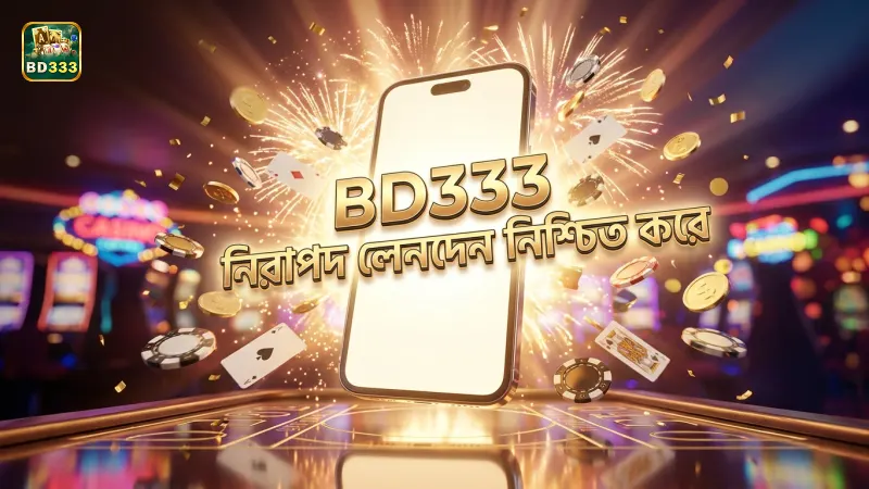 BD333 প্ল্যাটফর্মের নিরাপদ এবং দ্রুত লেনদেন নিশ্চিত করে।