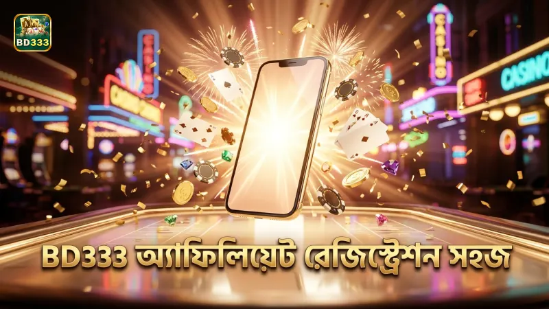 BD333 অ্যাফিলিয়েট প্রোগ্রামে সহজ মোবাইল রেজিস্ট্রেশন করুন