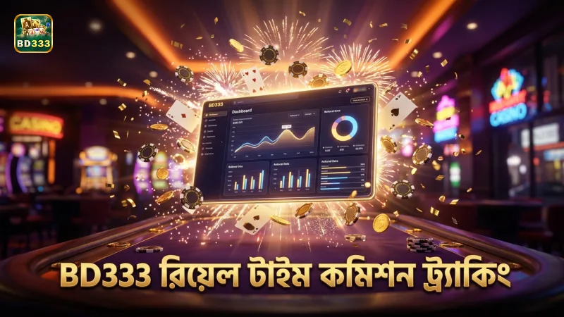 রিয়েল-টাইম রেফারেল ডাটা ও কমিশন ট্র্যাক করুন BD333-তে