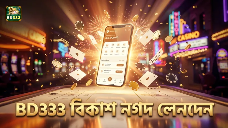 BD333 ডিপোজিটে বিকাশ ও নগদের মাধ্যমে সঠিক লেনদেন নিশ্চিত হয়।
