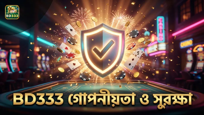 BD333 ডেটা এনক্রিপশন ও দায়িত্বশীল গেমিং নিশ্চিত করে
