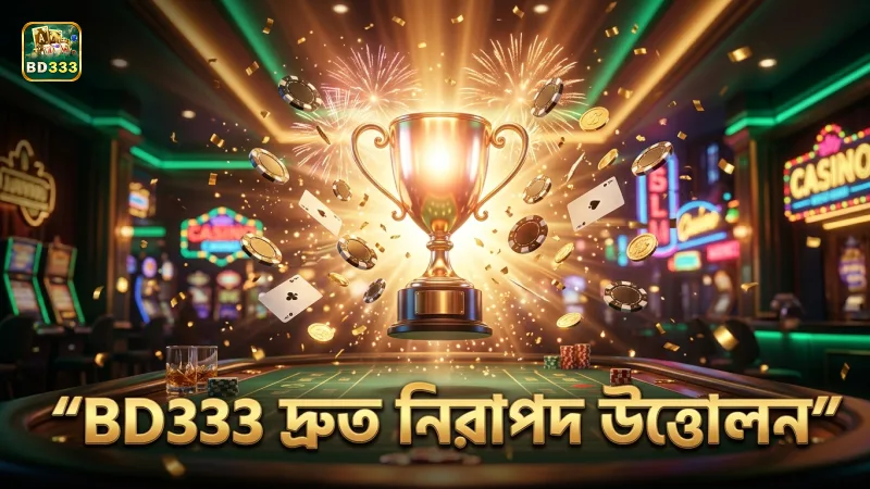 BD333-এর উত্তোলন পদ্ধতি দ্রুত ও নিরাপদ।