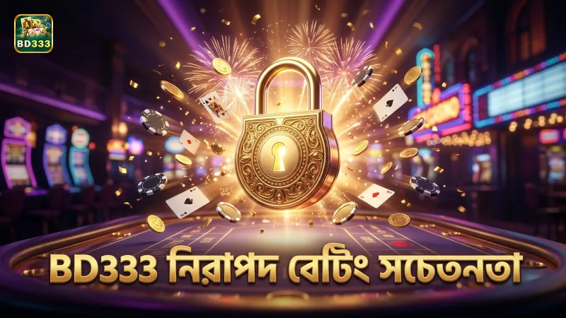 ঝুঁকি এড়াতে BD333 নিরাপত্তা ব্যবস্থা মেনে বেটিং করুন সচেতনভাবে
