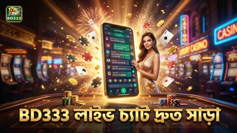 লাইভ চ্যাট যোগাযোগে BD333 দ্রুত সাড়া ও সীমাহীন সুবিধা