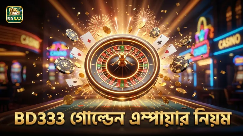 BD333 এর তথ্য অনুযায়ী গোল্ডেন এম্পায়ার নিয়ম স্পষ্ট এবং নির্ভরযোগ্য