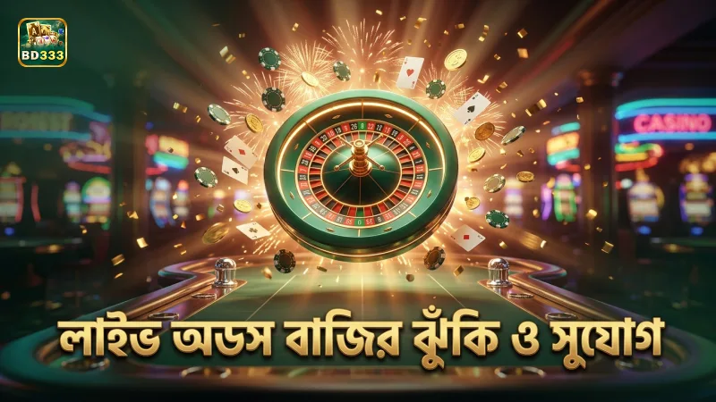 লাইভ অডসের সুবিধা ও ঝুঁকি বিবেচনা করে বাজি ধরুন