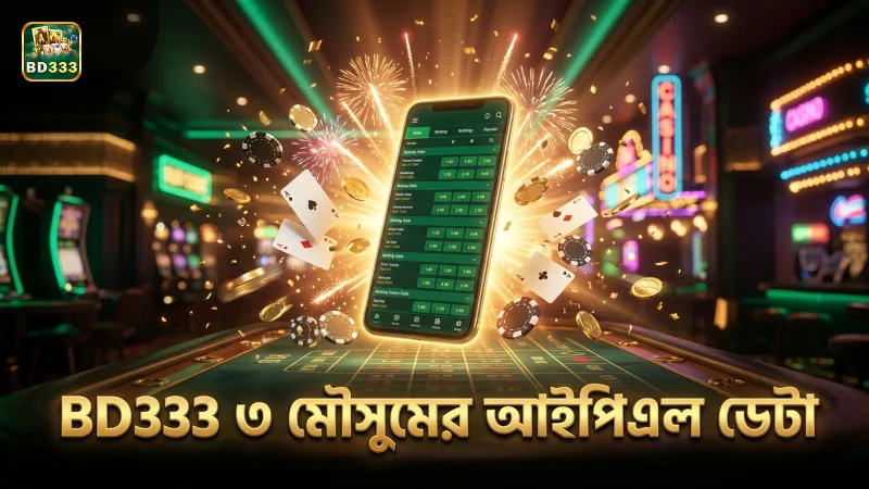 BD333 এর ৩ মৌসুমের ডেটা থেকে অডস তুলনা করুন