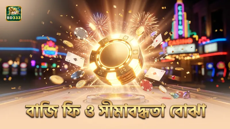 বাজি ফি ও সীমাবদ্ধতা বুঝে খেলায় সঠিক সিদ্ধান্ত নিতে হবে