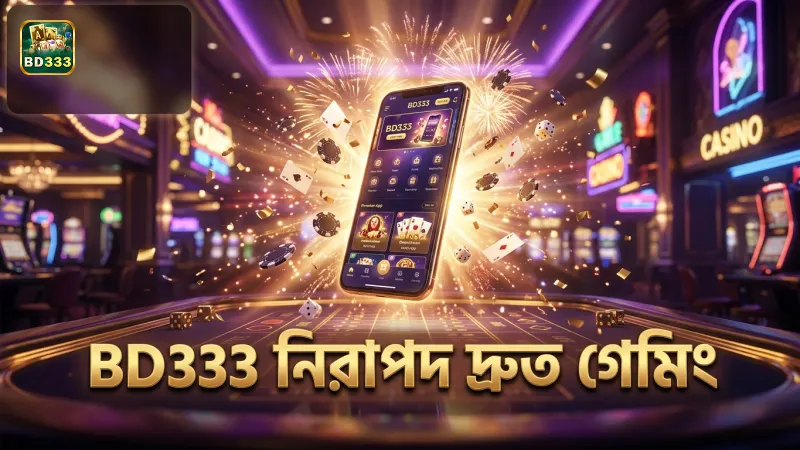 BD333 নিরাপদ ও দ্রুত মেগা এস পেলাইন খেলার পরিবেশ তৈরি করে