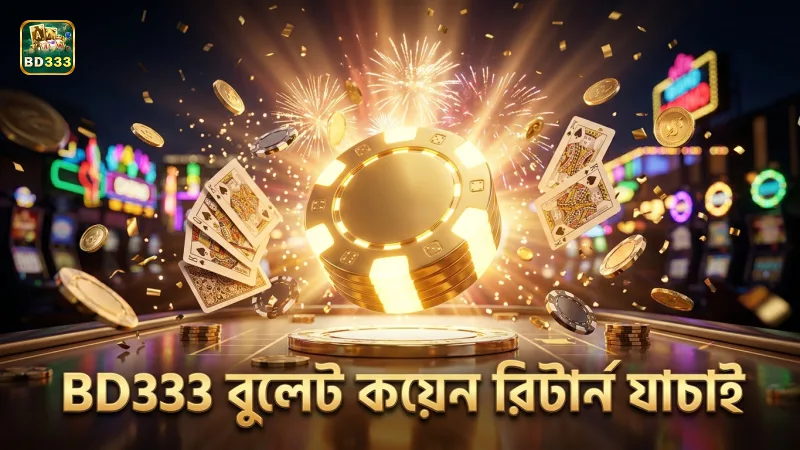 BD333 যাচাইকৃত বুলেট কয়েন রিটার্ন নিশ্চিত করে খেলোয়াড়ের আস্থা।