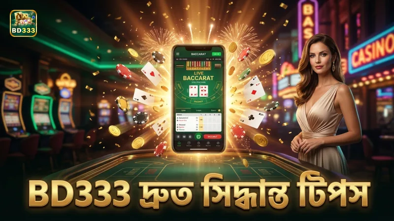 দ্রুত সিদ্ধান্ত নিতে BD333 প্লেয়ারদের জন্য কার্যকর টিপস