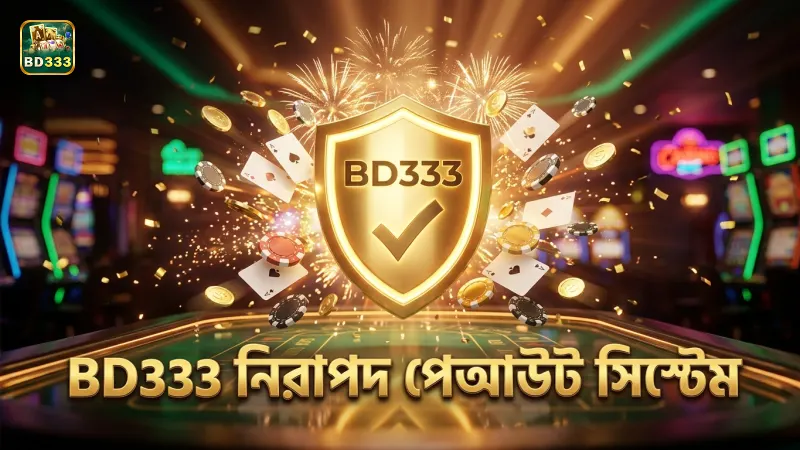 BD333 নিরাপদ ও যাচাইকৃত পেআউট ব্যবস্থা নিশ্চিত করে।